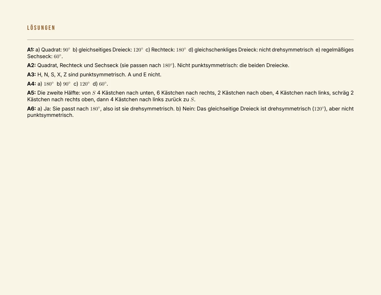Das Arbeitsblatt – Seite 5