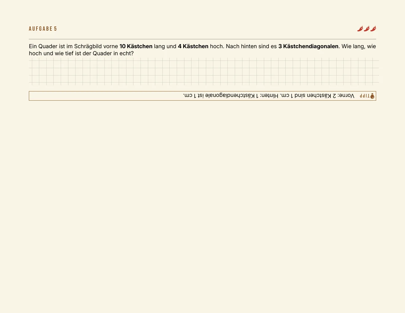 Das Arbeitsblatt – Seite 4