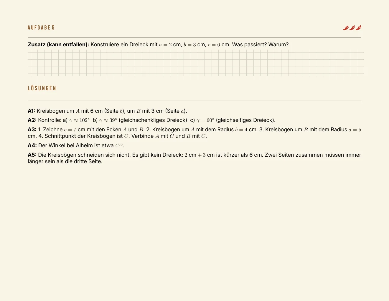 Das Arbeitsblatt – Seite 4