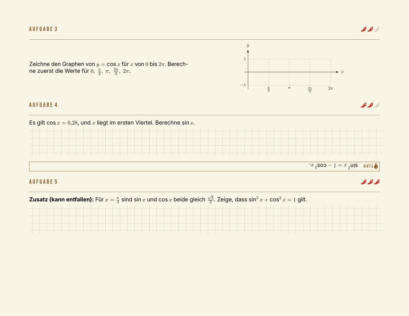 The worksheet – Page 3