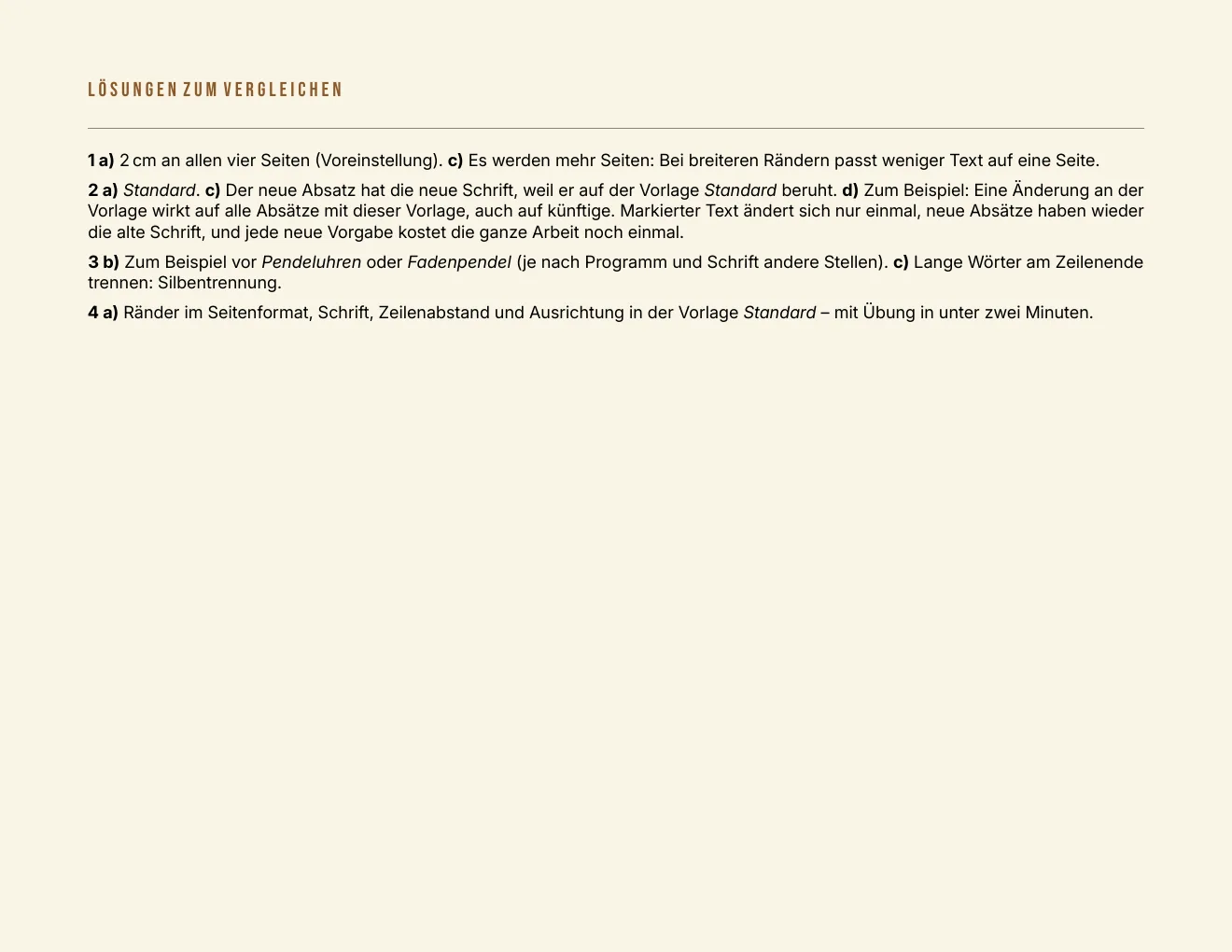 Das Arbeitsblatt – Seite 4