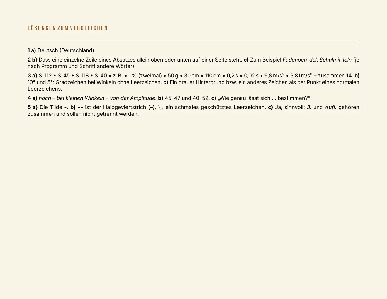 Das Arbeitsblatt – Seite 5