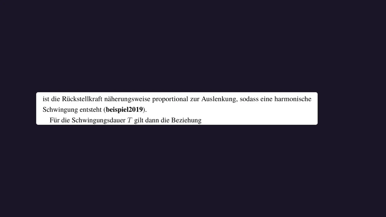 Mit BibTeX statt Biber: Im PDF steht nur der Schlüssel.